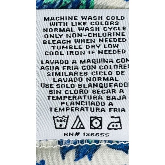 Gibson Latimer Multiprint Tunic Top Size L - Picture 11 of 11